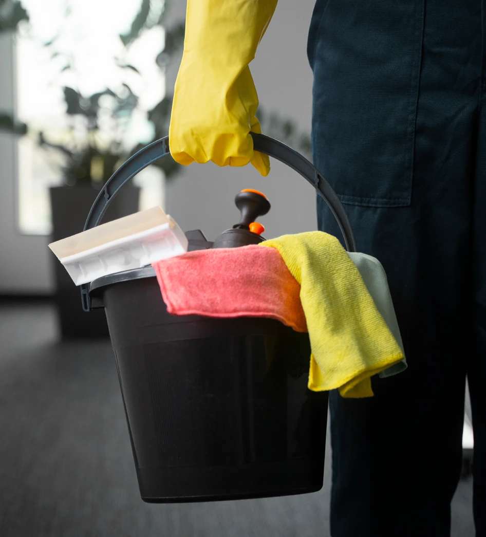 Cleaning service illustration